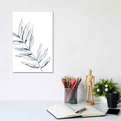 Palm Leaf No. 3 by Melissa Selmin - Painting on Canvas