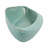 Decorative Oval Ceramic Bowl for Home Decor - Modern Accent Bowl with Abstract Pattern for Kitchen Counter or Home Decor - 18", Green
