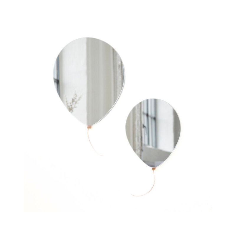 Grand et petit ensemble ballon miroir