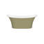Toulouse 59.75 in. L Freestanding Soaking Tub-66643028-66643059