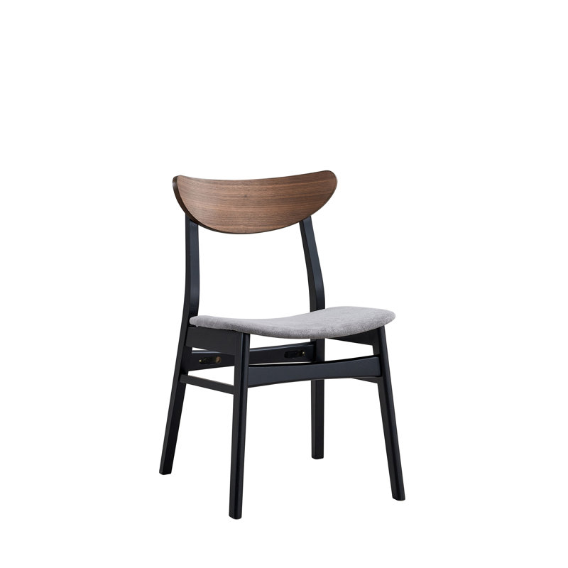 Chaise d'appoint en lin (ensemble de 2)