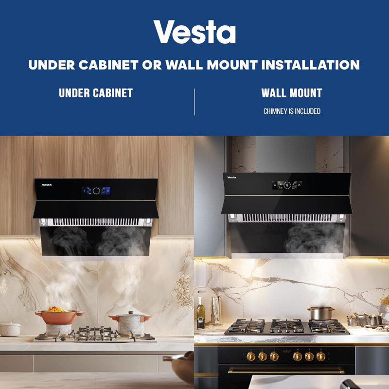 Armoire murale 30 po avec moteur turbo Vesta 1000cfm, conception moderne, performance professionnelle