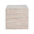 Outdoor/Indoor Square Travertine Lightweight Concrete Side Table(Only Including Table)