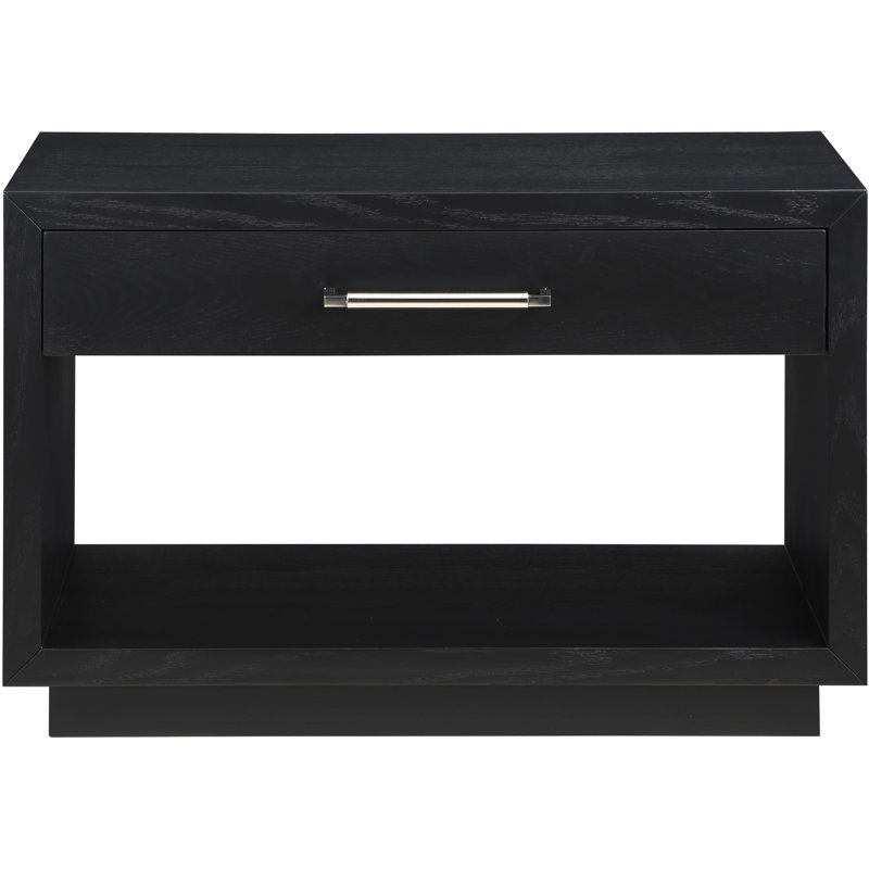 Avery 1 - Drawer Nightstand, Black