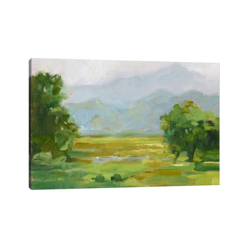 Mountain Backdrop III by Ethan Harper - Wrapped Canvas Gallery-Wrapped Canvas Giclée, 20.32 cm H x 30.48 cm W