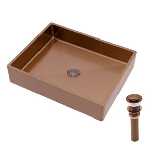 19“ x 15" Stainless Steel Bathroom Sinks