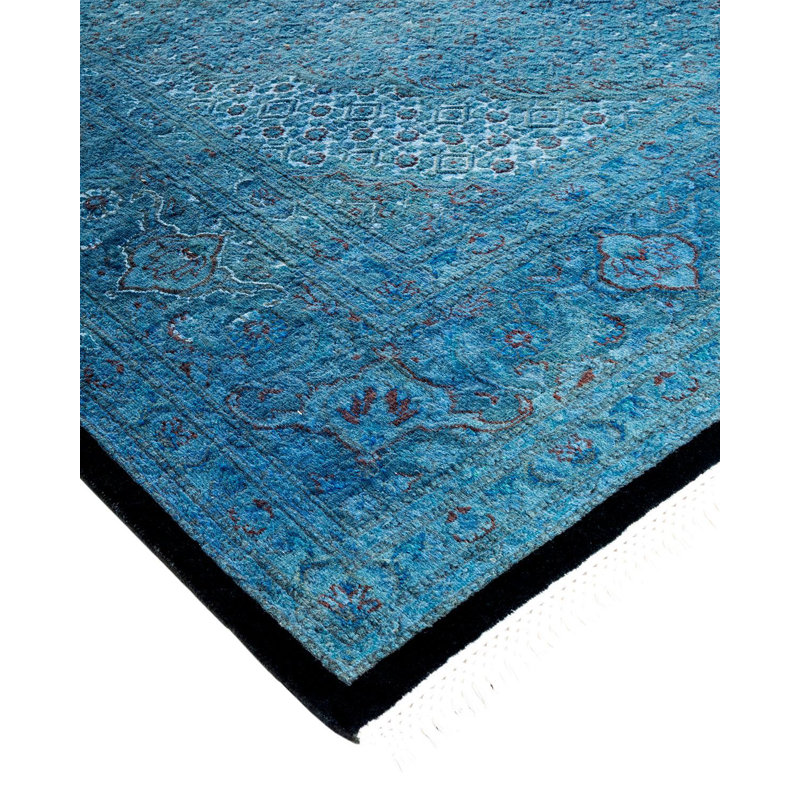 Fine Vibrance One-of-a-Kind 6' 7" X 9' 10" Hand Knotted Area Rug