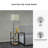 Piche 57.75'' Swing Arm Floor Lamp