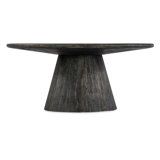 Chiseling Solid Wood Cocktail Table