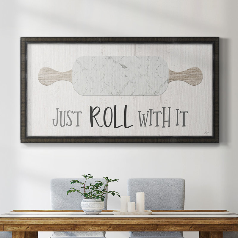 Rouleau avec toile de qualité supérieure prête à être accrochée, Noir, H 25 po x l 45 po x P 1 po