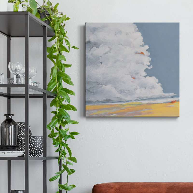 " White Clouds Blue Sky I ", 10" H x 10" W x 1.5" D