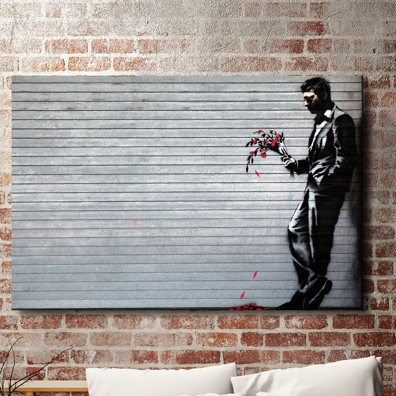 Hustler Club by Banksy - Wrapped Canvas Print, 30 cm H x 46 cm W x 4 cm D