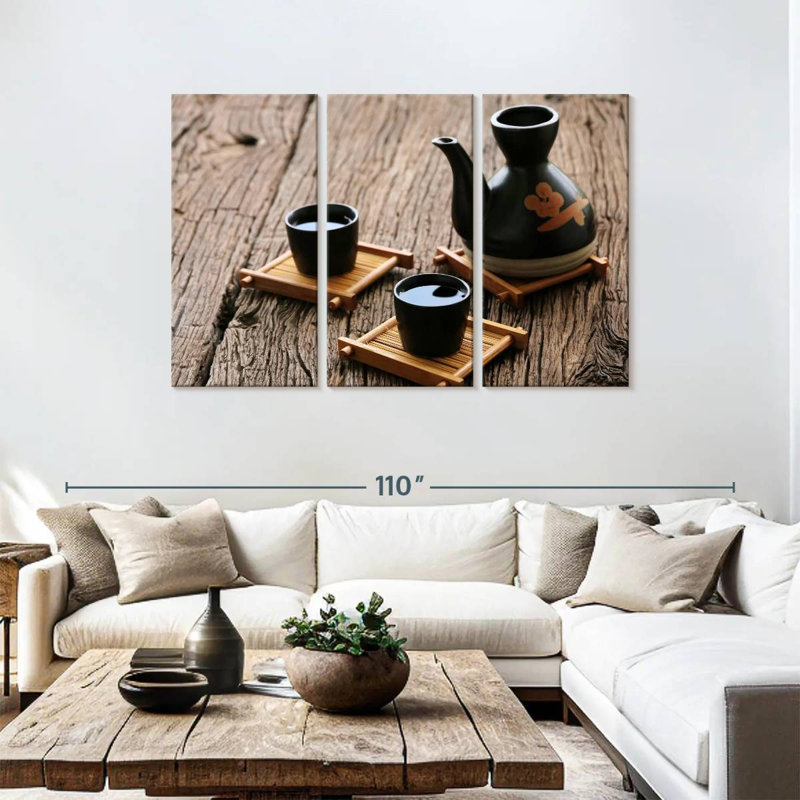 Yarlin Traditional Sake, 48" H x 74" W