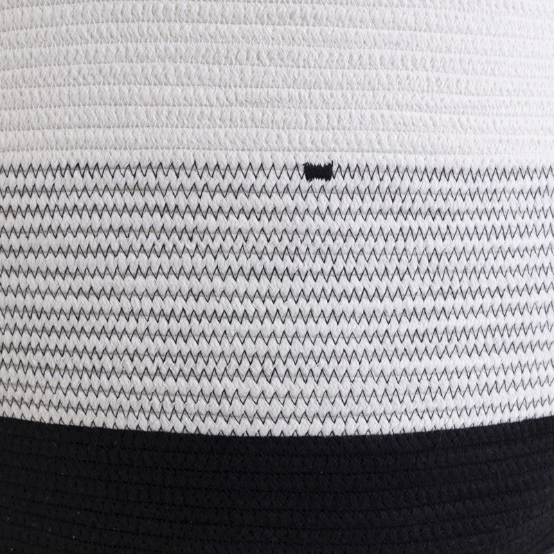 Panier à linge, Noir / gris / blanc