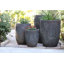 Grands pots coniques Milano - (Corail) Pots en grès, lot de 4 - Intérieur/Extérieur-1845895156-1845895159