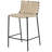 Laimonas Upholstered Counter Stool with Metal Frame-2060435086-2080725900