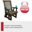 Fauteuil oscillant traité Amish Casual 600 lb-72018436
