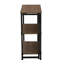 72cm H x 60cm W Steel Etagere Bookcase