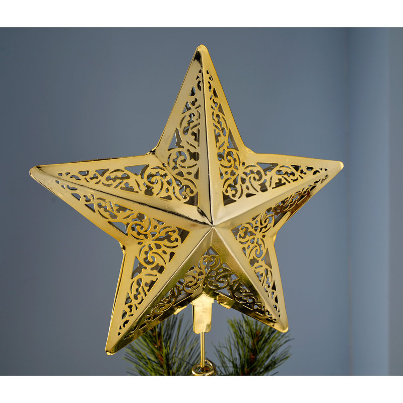 30cm Metal Astrology & Stars Tree Topper