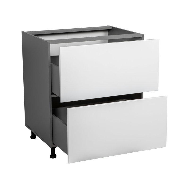 34,5 po H panneau de particules standard prêt à assembler, Blanc lustré, H 34,5 po x l 36 po