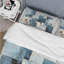 Ensemble de housse de couette Blue and White Nautical Shapes V - Coastal Minimalisme-101240425