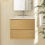 Meuble-lavabo simple 24 po avec surface solide Zykaria-936289981-936289980