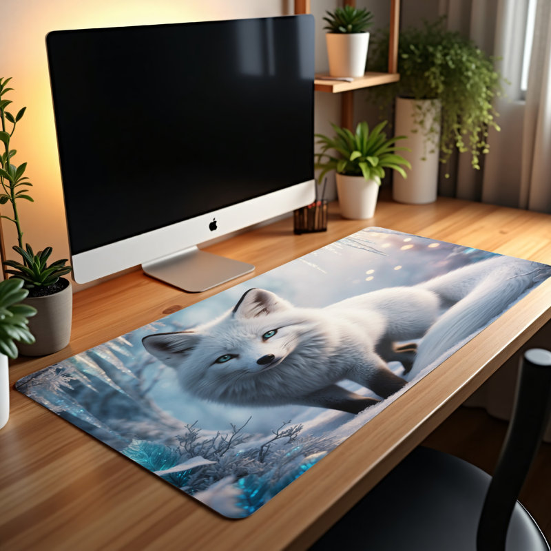 Polyester Desk Pad, 31.5x15.5