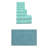 Bublitz Classy Bath Mat 100% Soft Cotton Bath Towel Set & Bath Rug-102445830-127863108