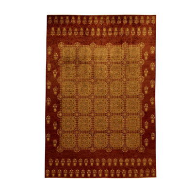 Wool Geometric Area Rug