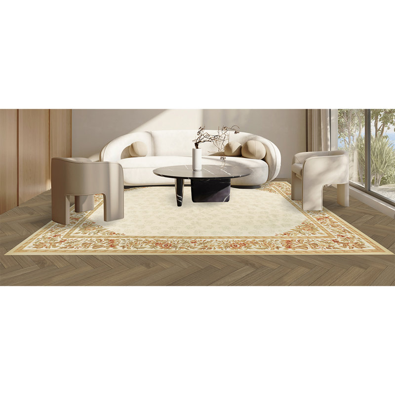 Wool Oriental Area Rug, Rectangle 2' x 3'