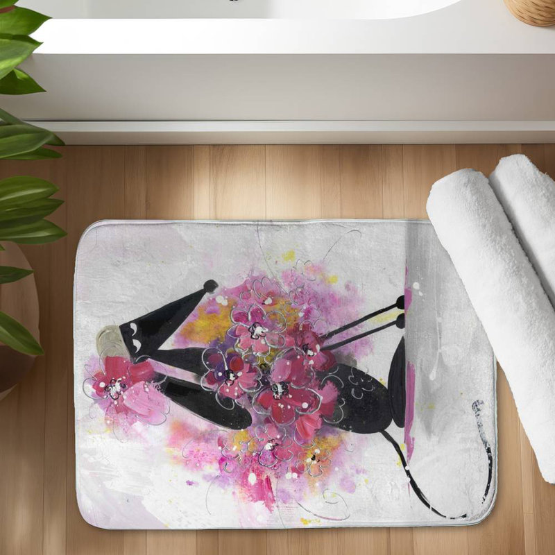 Ferhart Microfiber Non-Slip Bath Mat