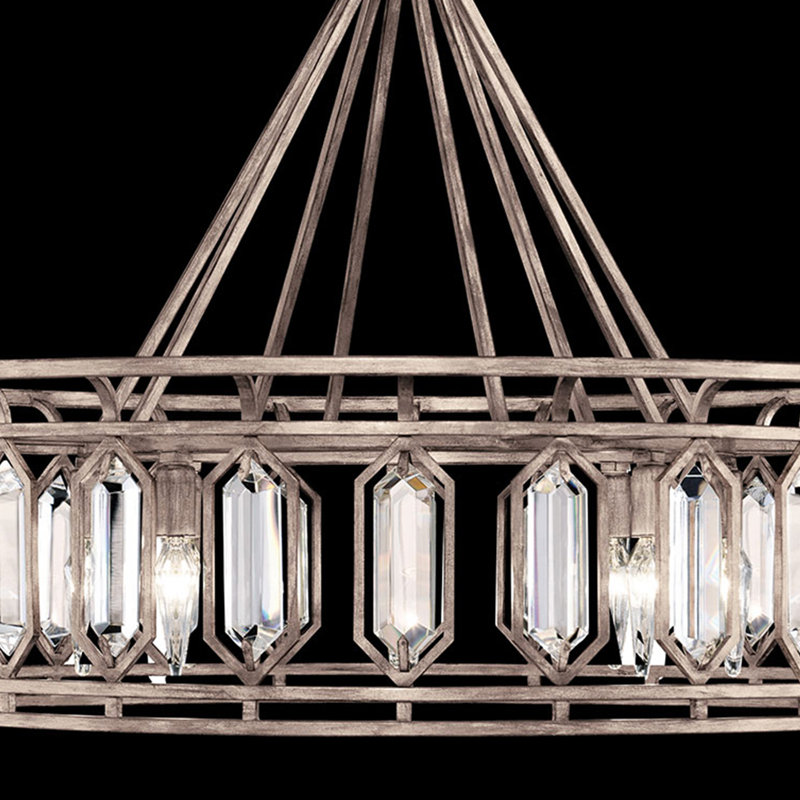 Westminster 8 - Light Drum Chandelier, Antique Dark