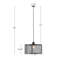 Luminaire suspendu en métal