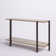 50.25'' Glass Top Console Table