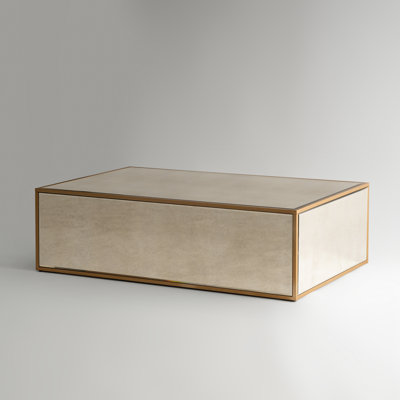 Adelais Antique Mirrored Coffee Table