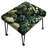 Green Forest Botanical Pattern - Botanical Rectangle Ottoman