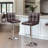 Chandresh Swivel Upholstered Adjustable Height Counter Stool with Metal Frame-1903898821