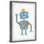 Vickie Happy Blue Robot - Print-37772090