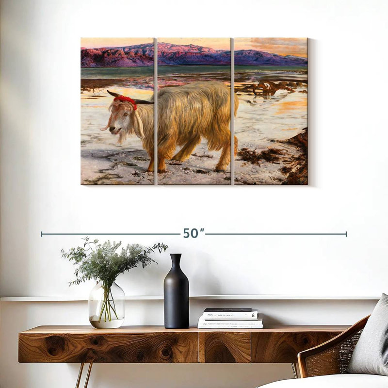 The Scapegoat 1854, 24" H x 38" W