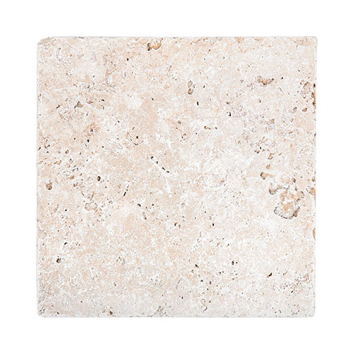 Ivory 12" x 12" Travertine Wall & Floor Tile