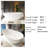 Spa-Like Freestanding Solid Surface Bathtub - 66.9" Deep Soaking Tub with Overflow
