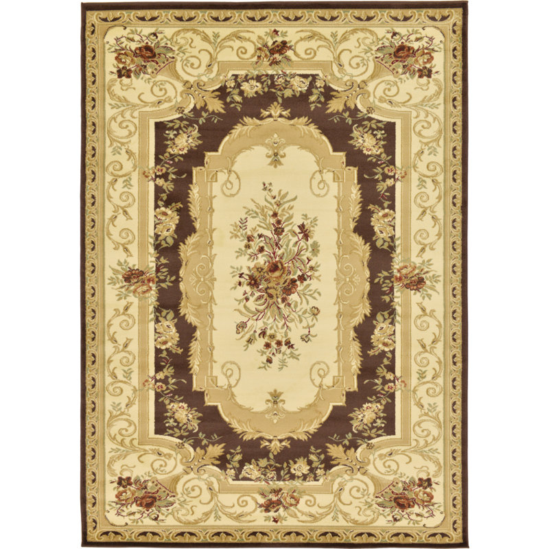 Debora Oriental Area Rug, Rectangle 10' x 13', Cream