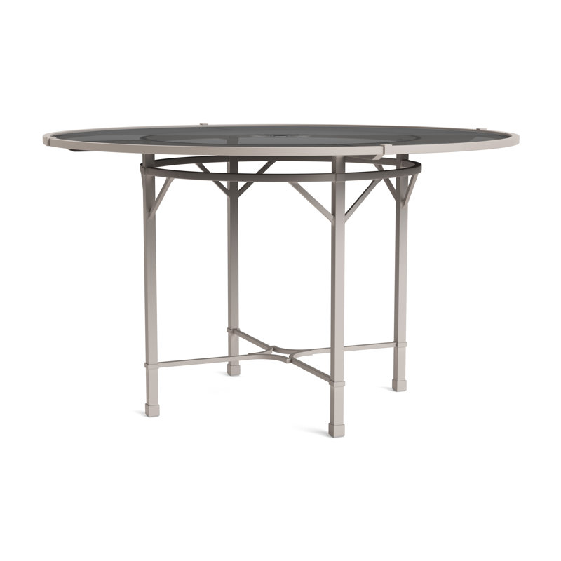Venetian Outdoor Round Dining Table, Dove Smooth