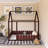 Wood Bed House Bed Frame With Fence-207616643-207616655
