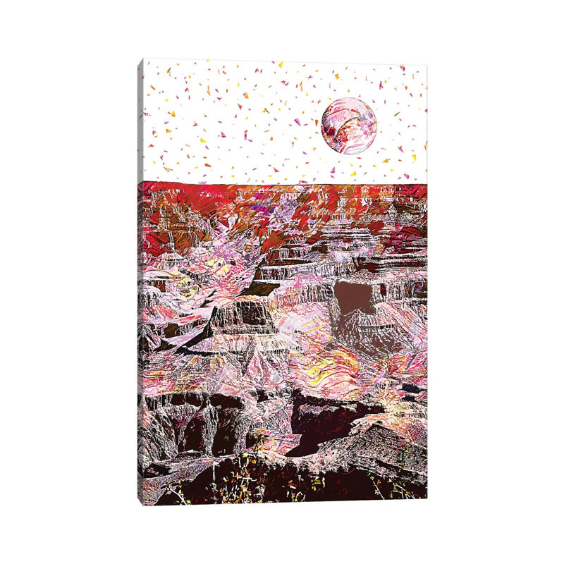 Full Moon XIV 1 Piece Wrapped Canvas Wall Art, 20.32 cm H x 30.48 cm W