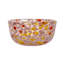 Traver Round Glass Bowl With 4 Pattern Design Styles