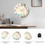 Horloge murale voilier paume moderne en verre-1187231582