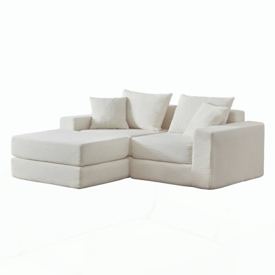 Modular Sectional Loveaeat Cloud Sofa