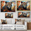 «Majestic Panther Roar I» sur toile-97092623-97092622