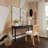 Amara Solid Wood Wicker/Rattan Writing Desk-1940626571